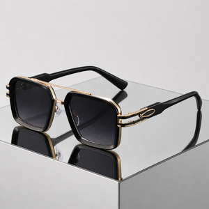 Lennon Retro Aviator Sunglasses