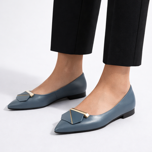 Cynthia Point Toe Flat Shoes
