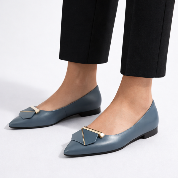 Cynthia Point Toe Flat Shoes