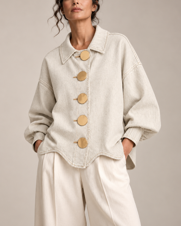 Miriam Oversized Denim Shirt