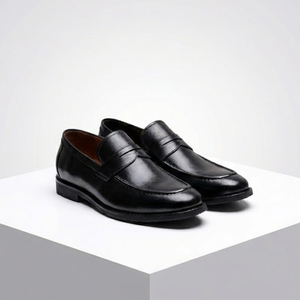 Riva Dark Casual Cowhide Loafers