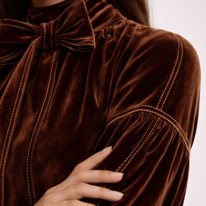 Amélie Velvet Dress