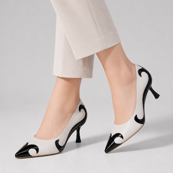 Women's shoes side view — versatile — Adelaide Pointed Toe Pumps for every occasion — Sonverdano