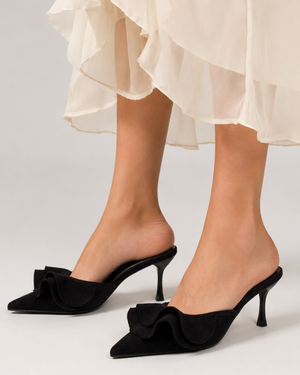 Arabella Ruffle Mules
