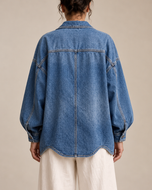Miriam Oversized Denim Shirt
