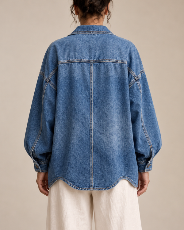 Miriam Oversized Denim Shirt