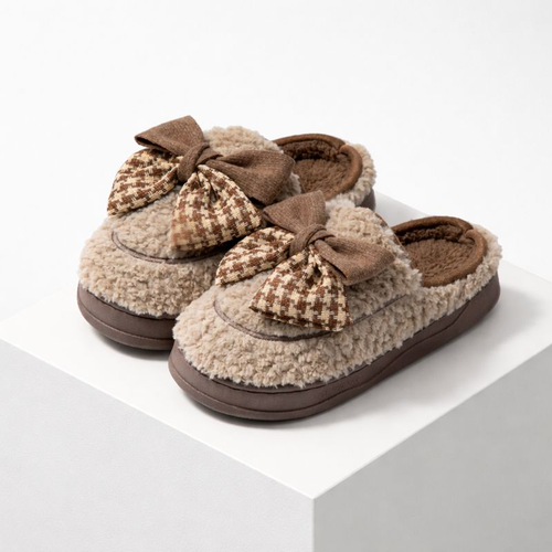 Women's Brown shoe with oversized — everyday footwear