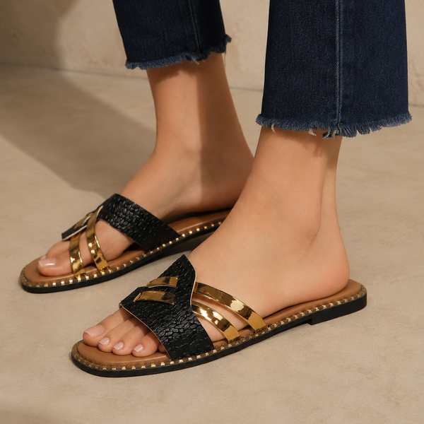 Eleni Slide Sandals