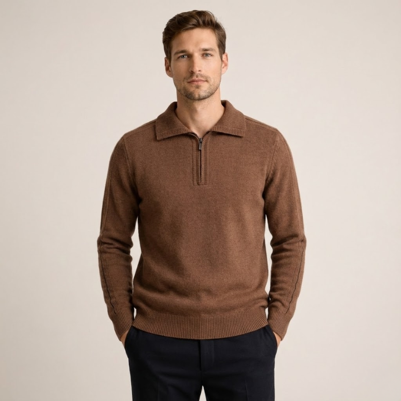 Jack Vanderbilt Polo Sweater