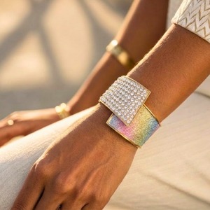 Aura Diamond Wave Bracelet