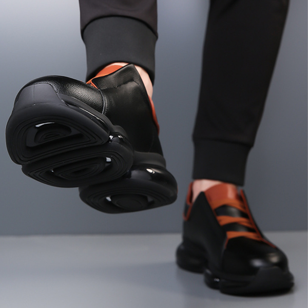 Men's Black shoe with lace — everyday footwear