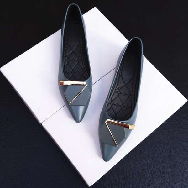 Cynthia Point Toe Flat Shoes