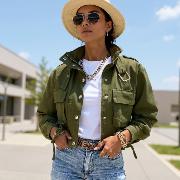 Jessa Crop Jacket