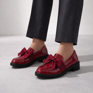 Women's loafers front view — versatile — Phoebe Bow Loafers for every occasion — Sonverdano