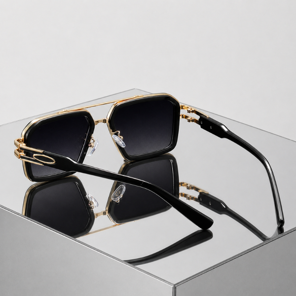 Lennon Retro Aviator Sunglasses
