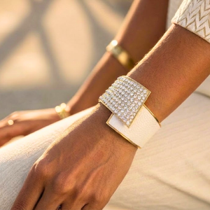 Aura Diamond Wave Bracelet