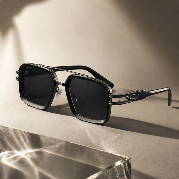 Lennon Retro Aviator Sunglasses