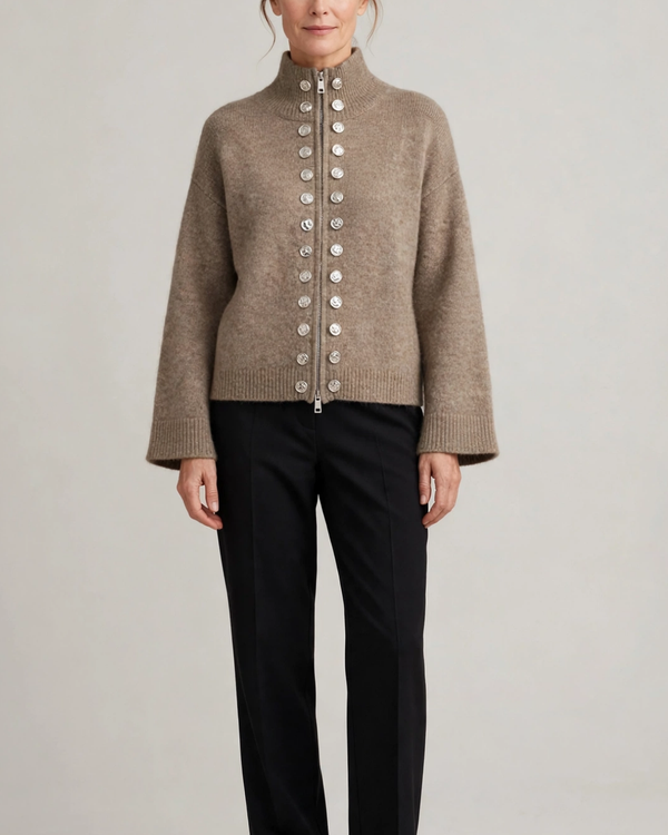 Odette Zip Sweater