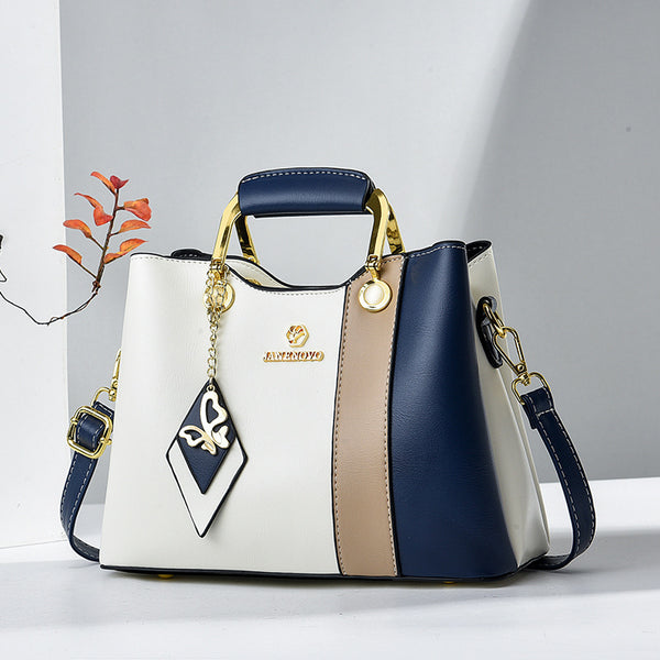 Women's leather handbag close-up 3 — everyday — Janenovo Butterfly Handbag — Sonverdano