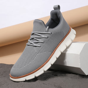 Men's Gray shoe with lace — everyday footwear