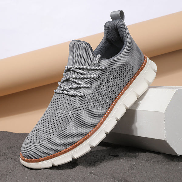 Men's Gray shoe with lace — everyday footwear