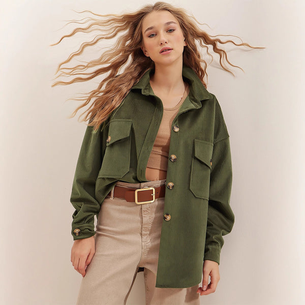 Women's sadie corduroy shirt — casual wear