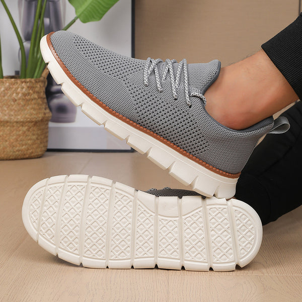 Men's Gray shoe with lace — everyday footwear
