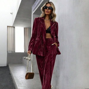 Ruby Velvet 2 Piece Set