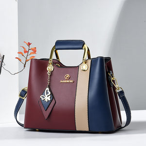 Women's leather handbag back view 7 — everyday — Janenovo Butterfly Handbag — Sonverdano