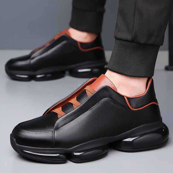 Men's Black shoe with lace — everyday footwear