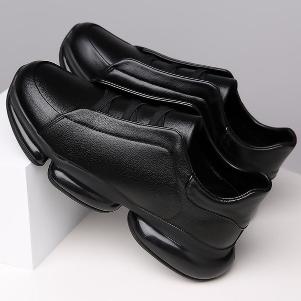 Men's Black shoe with lace — everyday footwear