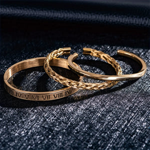 Triple Impact Bracelet Set
