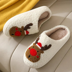 Christmas Elk Slippers