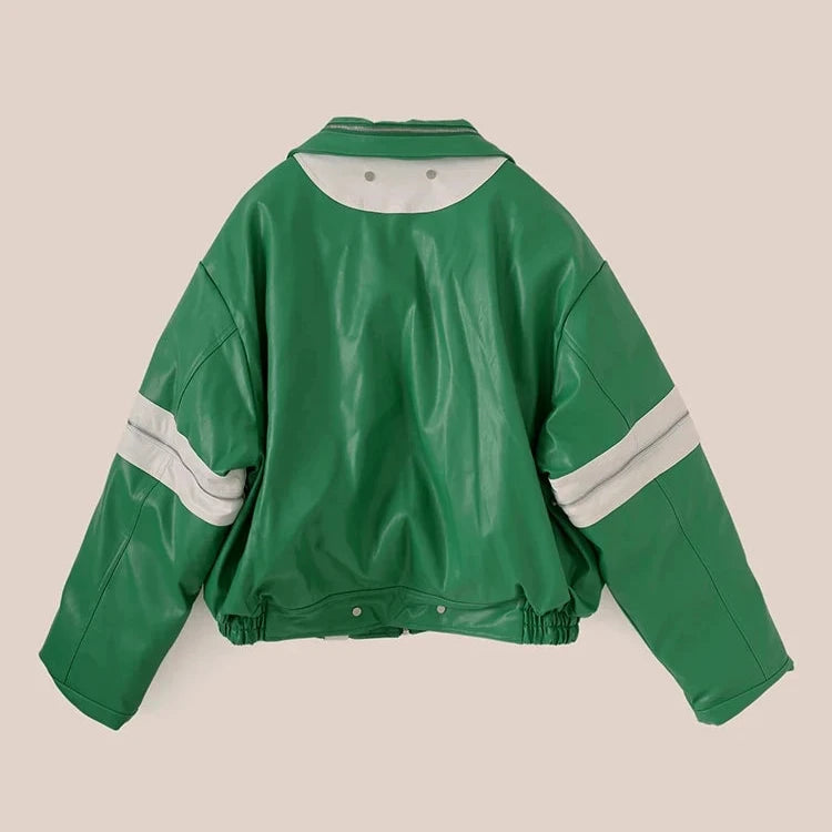 Zippato Leather Jacket