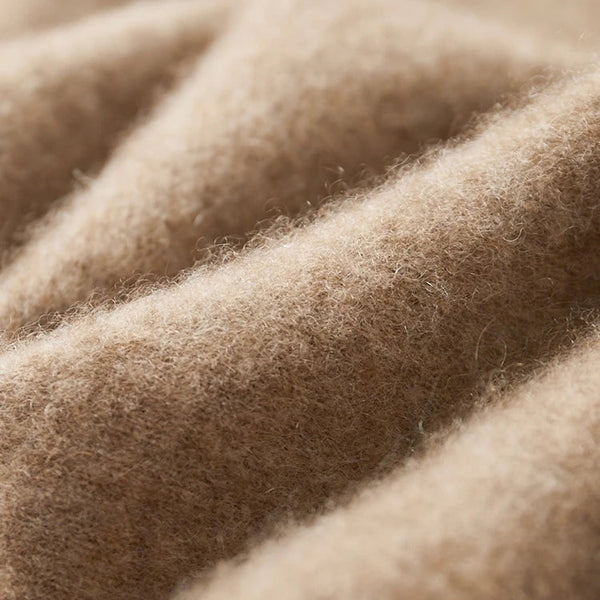 Close-up of beige fabric texture