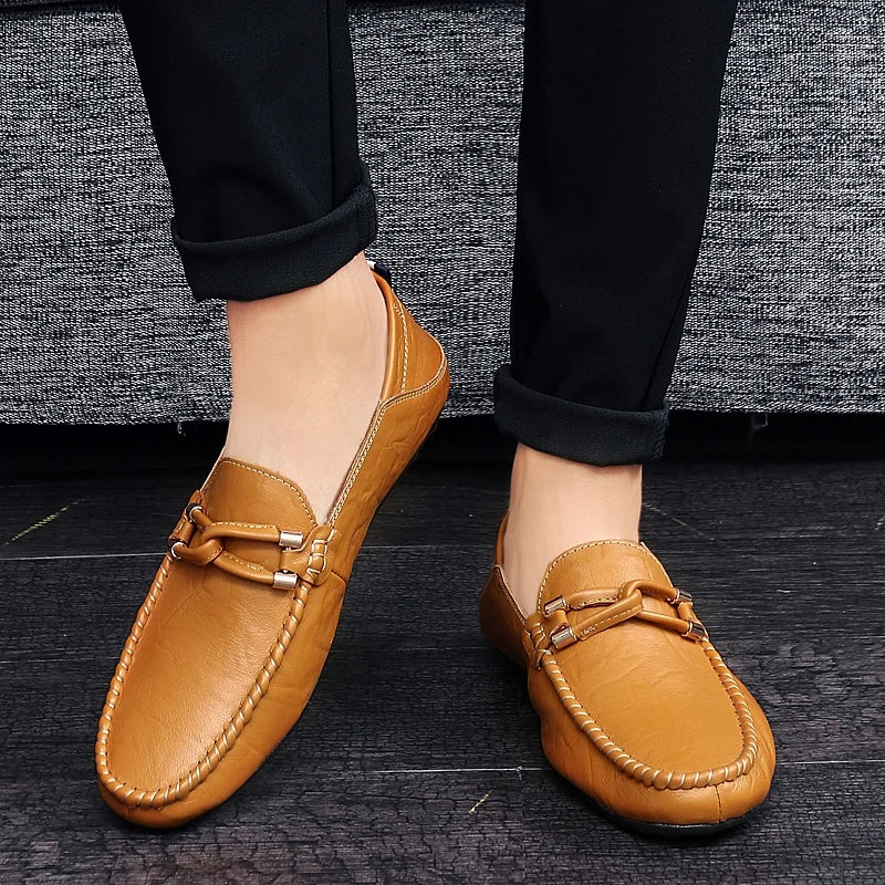 Spectre Leather Loafers