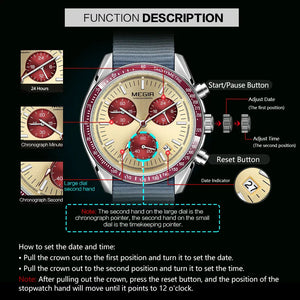 Megir Taycan Watches
