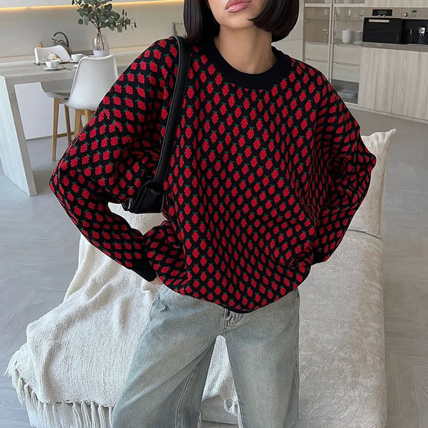 Kiki Strawberry Sweater