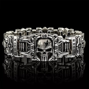 Night Rider Skull Bracelet