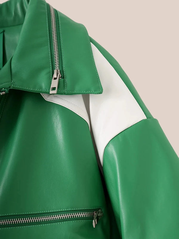 Zippato Leather Jacket
