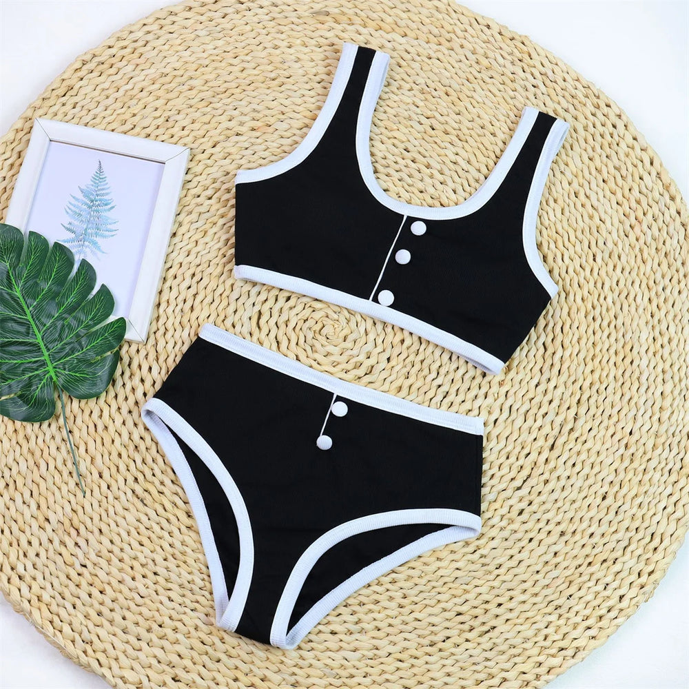 Women's white suit front view 1 — everyday — Donyale Split Swimsuit — Sonverdano