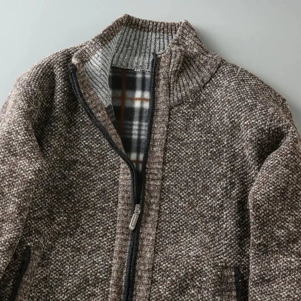 Theo Zip Cardigan