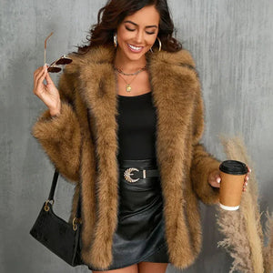 Katherine Faux Fur Coat