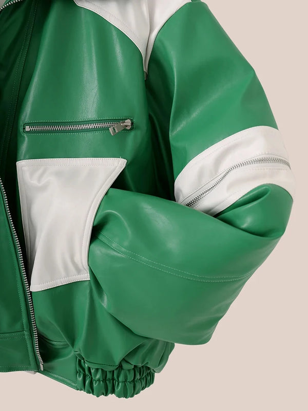 Zippato Leather Jacket