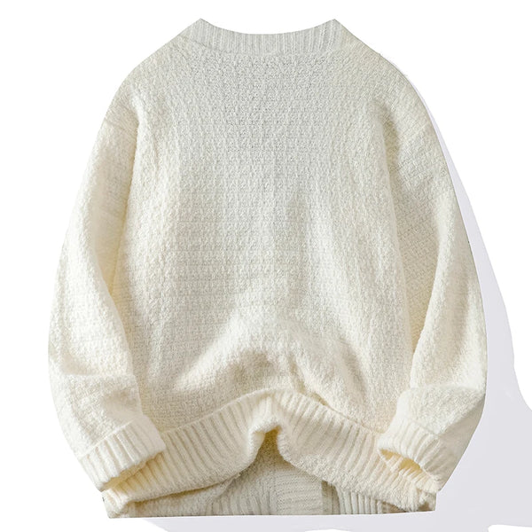 White sweater on a white background