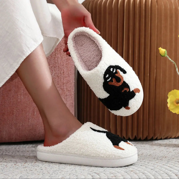 Dachshund slippers
