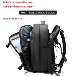 Vacuum Compression Backpack for Travel