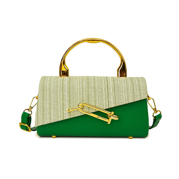 Women's stone crossbody bag detail view 12 — everyday — PR-0613 - Women Rhinestone Crossbody Handbag PU Leather — Sonverdano