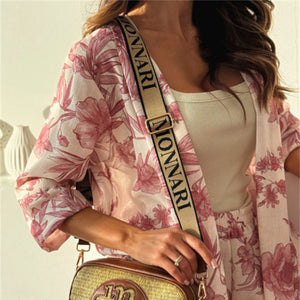 Women's gabby back view — versatile — Gabby Azulejo Relaxed 2-Piece Set — Sonverdano