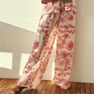 Women's gabby close-up — versatile — Gabby Azulejo Relaxed 2-Piece Set — Sonverdano